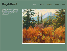 Tablet Screenshot of margotmorrellart.com